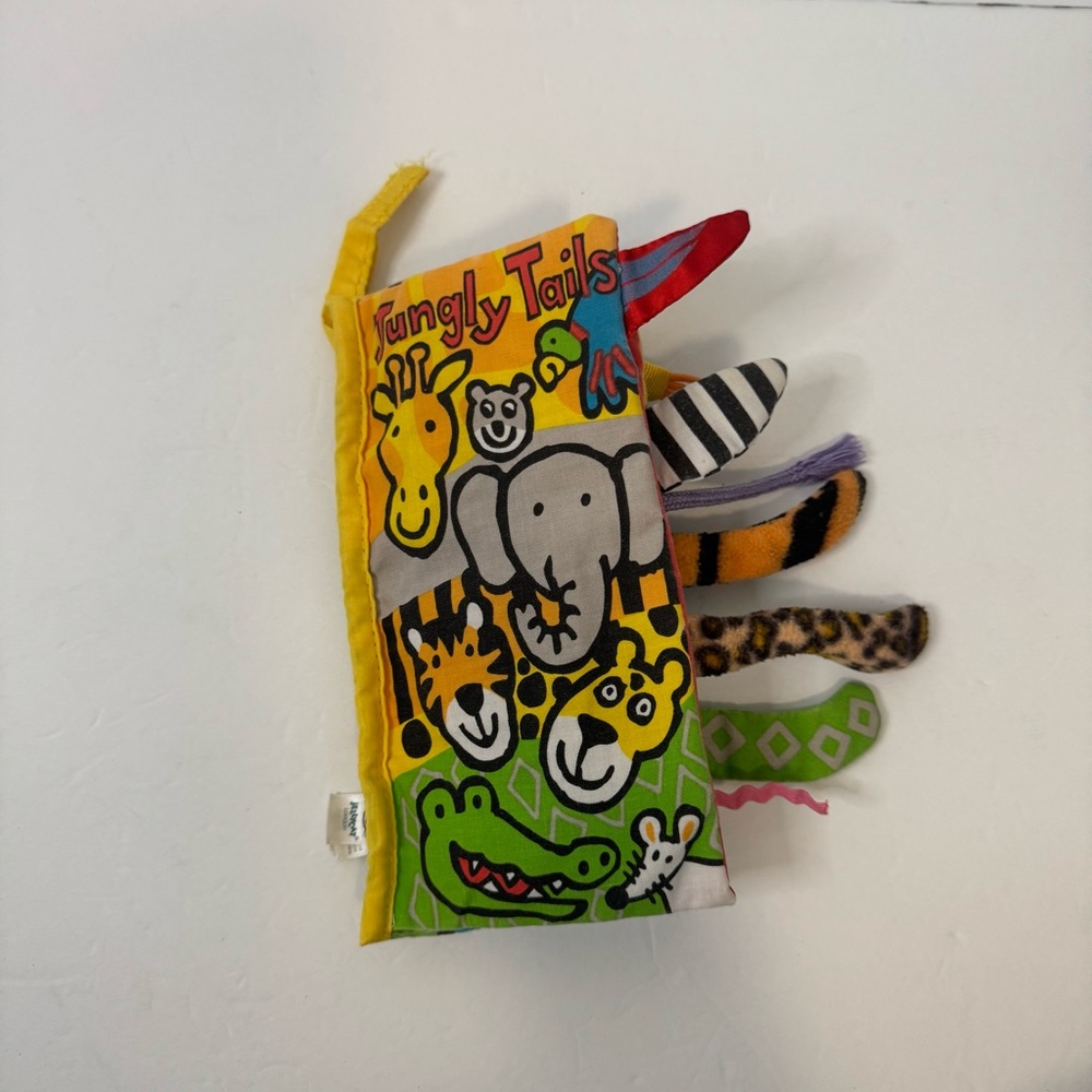 Jellycat Jungly Tails Baby Book